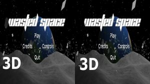 Wasted Space 3D VR video 3D SBS VR box Google Cardboard