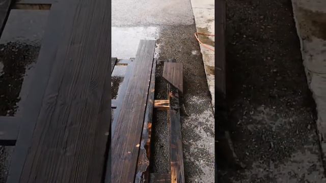 Обжиг доски, пропитка маслом смотреть онлайн