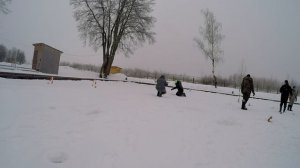 Ловля форели в -20 на платнике