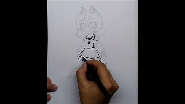 Гача // Gacha life // Как нарисовать персонажа // Гача арт // Drawing character