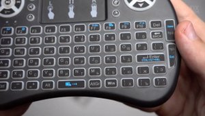 Mini Keyboard Backlit - Обзор беспроводной мини клавиатуры
