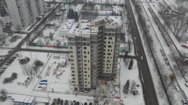 Ход строительства. Счастье в Олимпийской деревне - Январь 2019