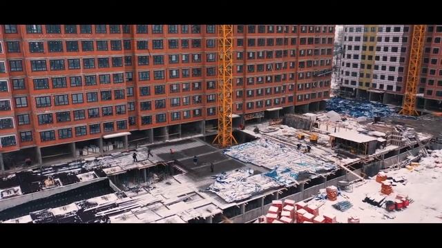 Ход строительства ЖК «Палитра» (ноябрь, 2021) смотреть онлайн