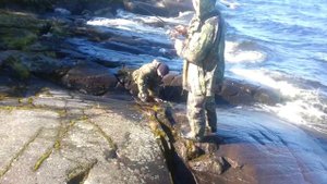 Ловля хариуса на Ладоге