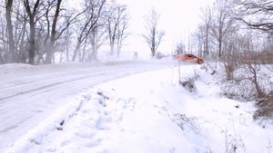 Mitsubishi Evolution X Snow drift | Mitsubishi Evolution 10 Snow drift | RALLY