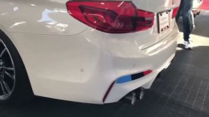 BMW M5 F90 ///M PERFORMANCE EXHAUST SOUND!!