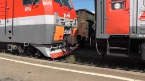 Горячий Ключ из окна поезда