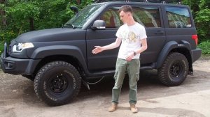Тюнинг нового УАЗ ПАТРИОТ 2017. Очередной "Медведь" от АВС Дизайн для клиента.