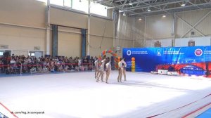 Открытое первенство Красноярского края по эстетической гимнастике. Приволжанка 12-14 лет, Казань