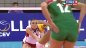 Волейбол ЧЕ Женщины Россия Белоруссия 06 09 2013