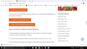Download and run sqlite on windows