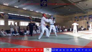 Кубок Москвы по Рукопашному Бою 2018 г. Лосев Владимир-Шмаков Антон 70 кг.