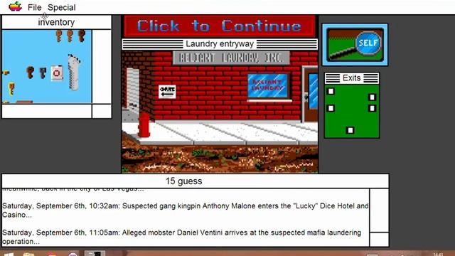 MacVentures Deja Vu II: Lost in Las Vegas Walkthrough Part 6 смотреть онлайн