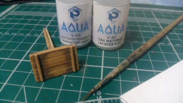 Везеринг ящиков для диорамы / Weathering boxes for Diorama
