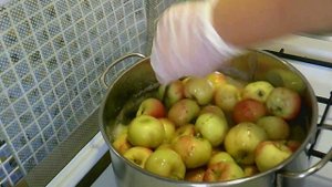 Варенье из целых яблок