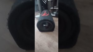 Саб 500 ватт Урал ТТ , 15 дюймов в коробе активного  Сабвуфер "12" SYZX YD-0112 .
