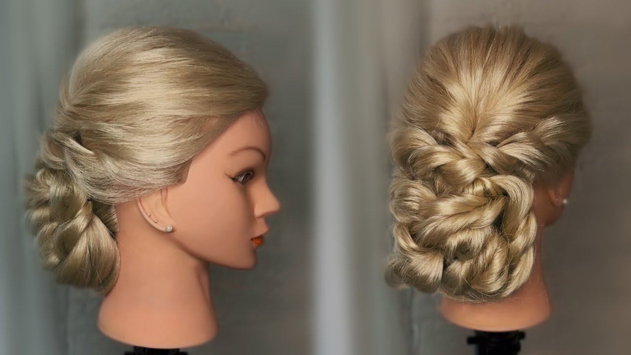 ДЕЛАЕМ ВОЛШЕБНО КРАСИВУЮ ПРИЧЕСКУ ЛЕГКО! КРАСИВЫЕ ПРИЧЕСКИ ПОШАГОВО! Amazing wedding hairstyle ✨