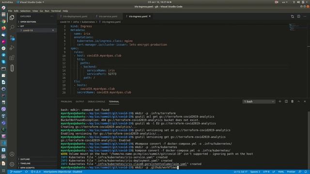 Deploying InterSystems IRIS Solutions into Kubernetes Google Cloud смотреть онлайн
