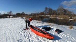 Надувная байдарка. Мобильный каяк - мечта туриста. |Zelgear Spark 370|.