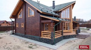 Дом из клеёного бруса Holz House, по проекту "Корвет"