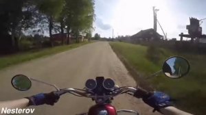 Дальняк на мопеде без прав!/История из жизни!