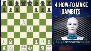 Stockfish Teaches How to Make Gambits in chess | Stockfish Lesson | Gotham chess | Chess Strategy