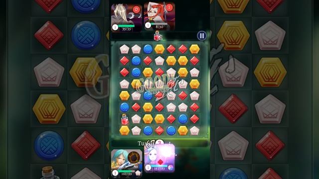 Puzzle Fantasy Battles - Match 3 Adventure Games Gameplay смотреть онлайн