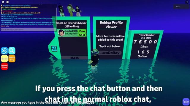 A guide through Friend Checker | Roblox Friend Checker смотреть онлайн