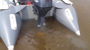 Гладиатор. Лодка и двигатель 15 л.с.