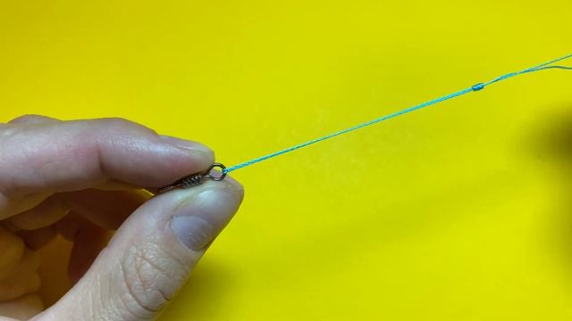Узел fish n fool knot. Как привязать вертлюжок к основной леске. Самоделки для рыбалки смотреть онлайн
