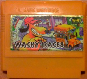 Dendy (Famicom,Nintendo,Nes) 8-bit Wacky Races Полное Прохождение