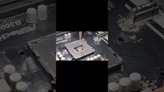 Ремонт сокета. ASRock B360M Pro4 смотреть онлайн
