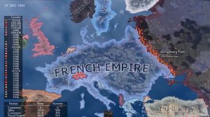What if Napoleon Returned? WWII Hoi4 Timelapse
