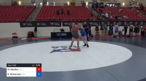 78 Kg Round 2 - William Newton, California Vs Dennis McInerney, Texas 5270