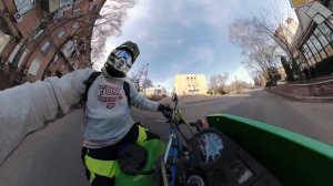 KAWASAKI KLR 600 мой второй мотоцикл