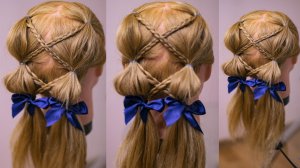 Детские причёски как сделать, подробное видео Бесплатный курс детских причёсок