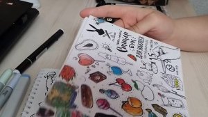 обзар на стикербук от Black Bunny