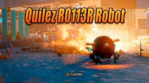 Quilez R0113R Robot from THE DEVELOPERS Teardown ! (DLS)