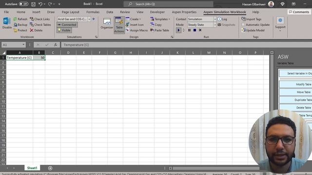 Connecting HYSYS to Excel using ASW in only 2 steps смотреть онлайн