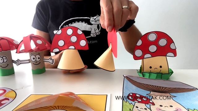 mushrooms + free printable templates смотреть онлайн