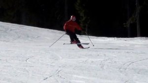 Горные лыжи, карвинг на "внешней". Клуб инструкторов SkiFactor.