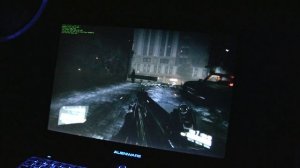 Crysis 2 Benchmark GTX580M Alienware M17X R2 laptop GTX 580 580M