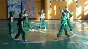 Веселые нотки танец  Динозаврики