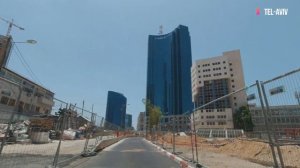 TEL-AVIV?? ISRAEL.  ТЕЛЬ-АВИВ . נסיעה בתל אביב, поездка по Тель авиву, driving in Israel 2021. 4.K