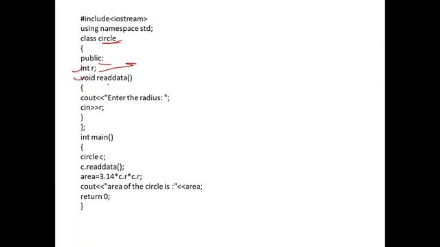 access modifiers in C++/private,public,protected /example programs смотреть онлайн