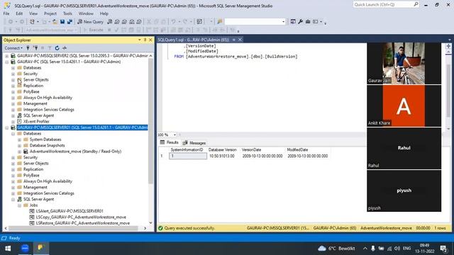 Log Shipping with Standby Mode in MSSQL 2019 HA In Hindi@visualstudio @Microsoft смотреть онлайн