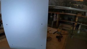 монтаж установка радиусного фасада дверцы на кухонный гарнитур