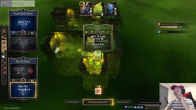 Part 13 "Abandoned Sewers" Brute and Mindthief. Gloomhaven campaign on hard. смотреть онлайн