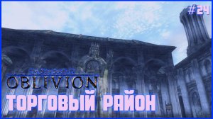 TES IV Oblivion на 100% #24: Торговый район (Подробное прохождение).