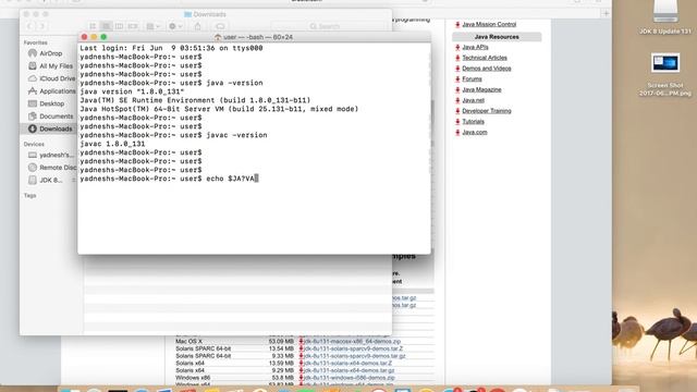 How to install Java JDK 8 9 with JAVA_HOME on macOS Mac OS X смотреть онлайн